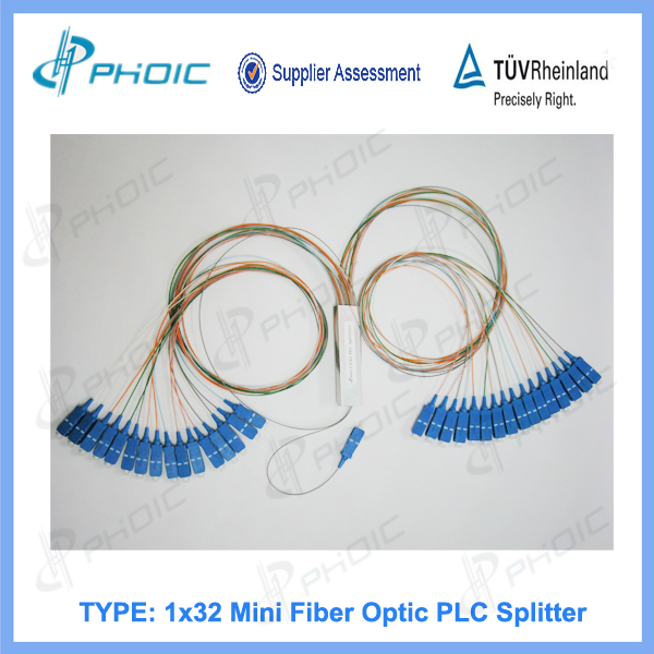 1x32 Mini Fiber Optic PLC Splitter